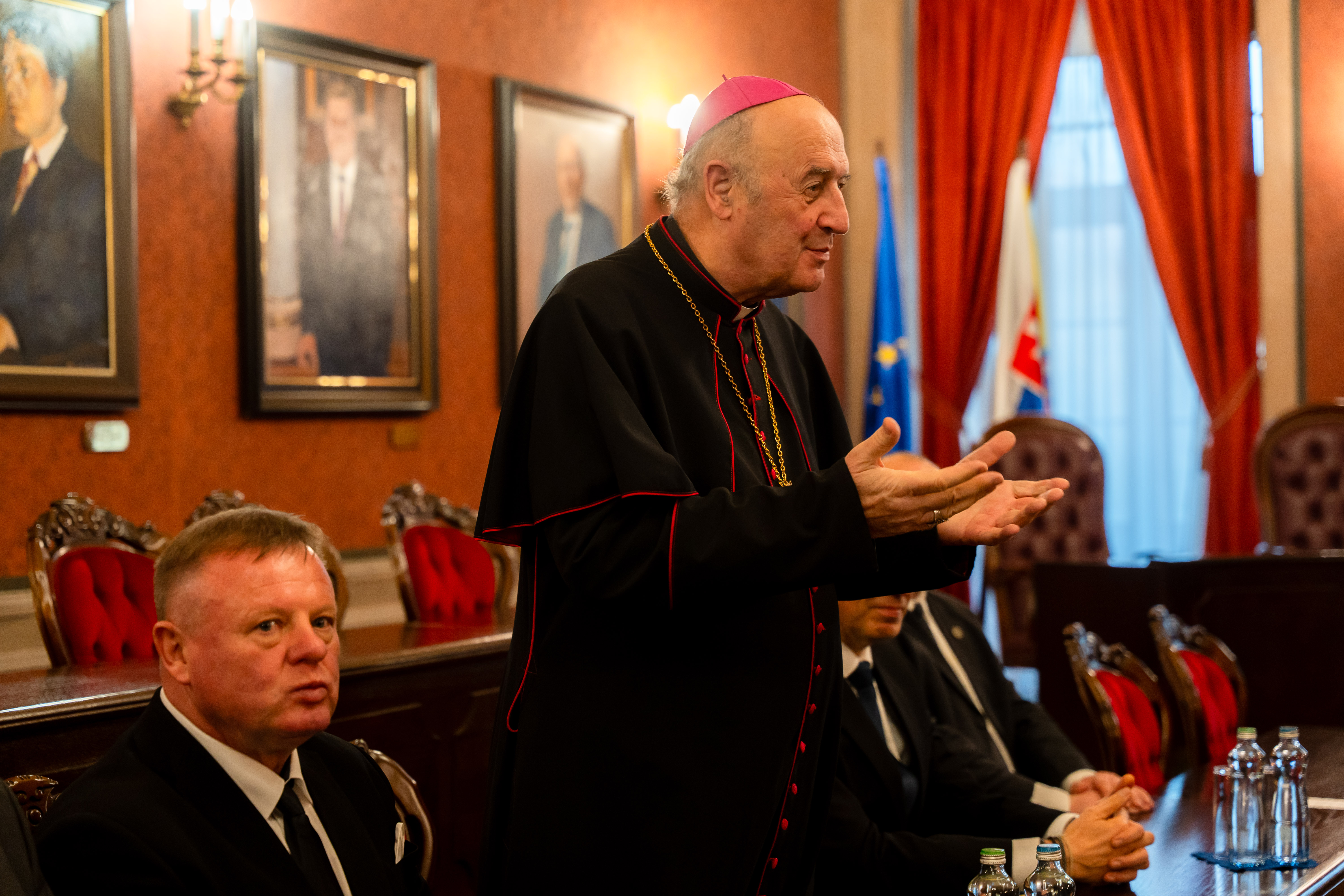 Prijatie prazskeho arcibiskupa Mons. Jana Graubnera -4